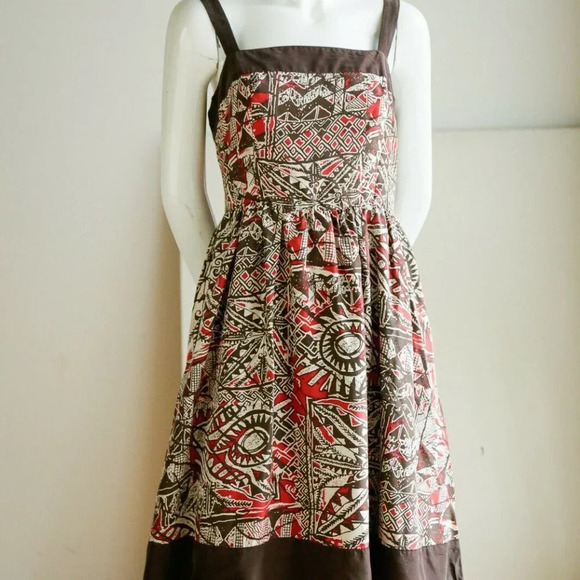 Oscar by Oscar de la Renta Geometric Print Dress - Picture 3 of 12